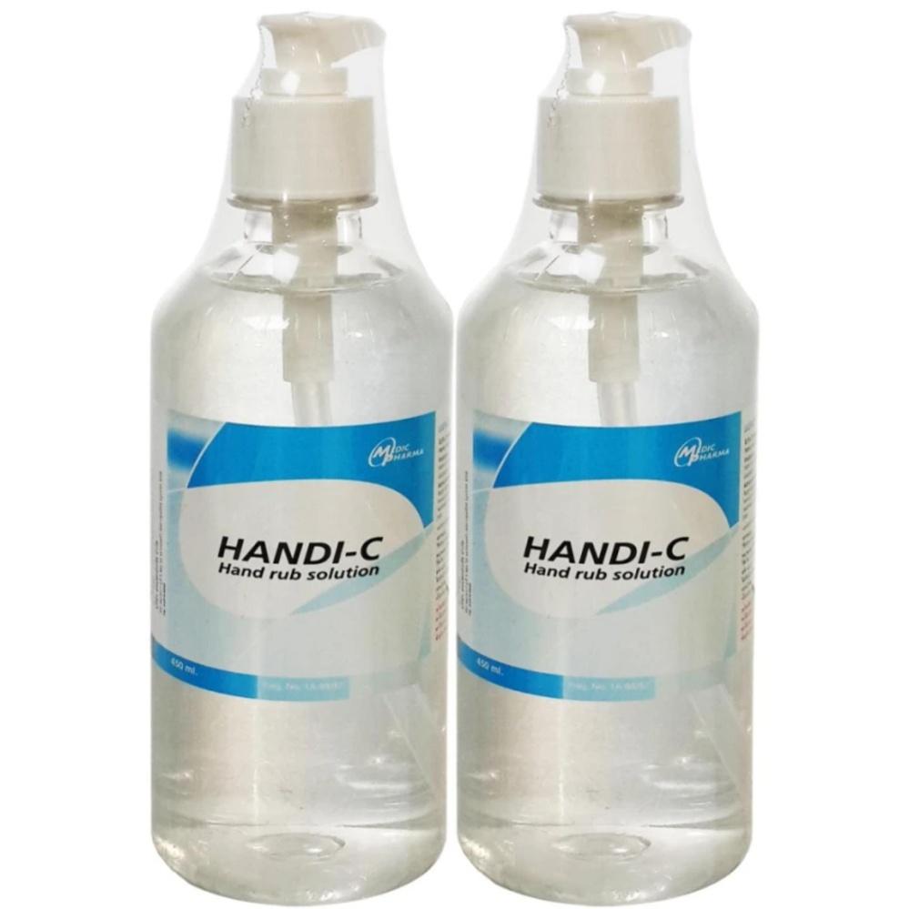 HANDI-C แอลกอฮอล์สำหรับล้างมือ (450 ml)