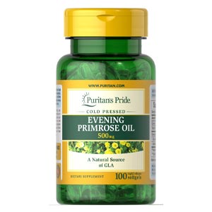 น้ำมันอีฟนิงพริมโรส Puritan's Pride Evening Primrose Oil 500 mg with GLA