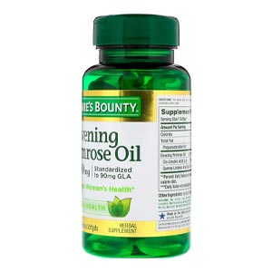 อาหารเสริมน้ำมันอีฟนิ่งพริมโรส Nature's Bounty, Evening Primrose Oil