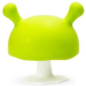 Mombella Mushroom Green (มัมเบล่ามัฌรูม) ยางกัดซิลิโคนเนื้อนิ่ม