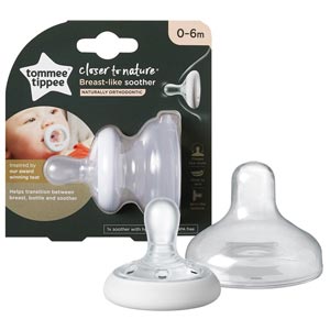 Tommee Tippee Breast Like Soother จุกหลอก
