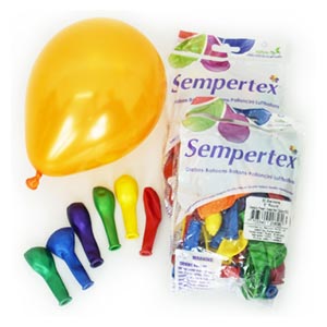 ลูกโป่งตกแต่งปาร์ตี้ ลูกโป่งกลม สีเมทัลลิค