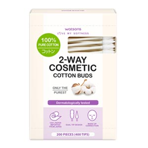 สำลีก้าน Watsons วัตสัน ทู-เวย์ คอสเมติก