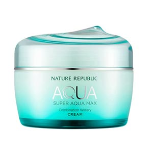 Nature Republic Super Aqua Max Combination Watery Cream ผลิตภัณฑ์ครีมบำรุงผิว