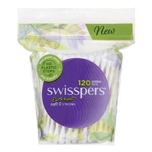 Swisspers สำลีก้านกระดาษ