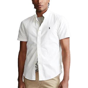 เสื้อเชิ้ต POLO RALPH LAUREN Slim Fit Oxford Shirt WHITE
