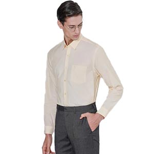 เสื้อเชิ้ต S'FARE YELLOW Stripe Shirt (Slim Fit)