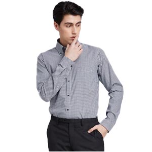 SUIT SELECT เสื้อเชิ้ต Mini Check Skinny (Slim Fit) รุ่น SKL1910